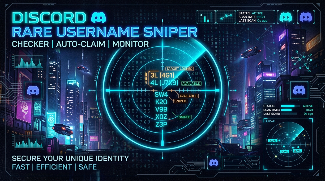 Săn Username 3-4 Chữ Preview